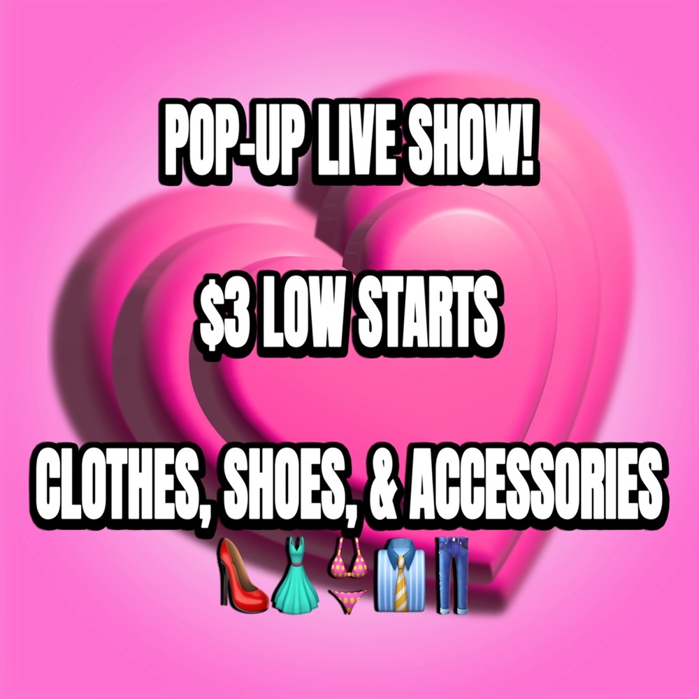 PLEASE LIKE THIS FLYER TO BE NOTIFIED-WEDNESDAY & THURSDAY @6:30 PM!👠👗👞👜👙💄👖👔 - Picture 17 of 17